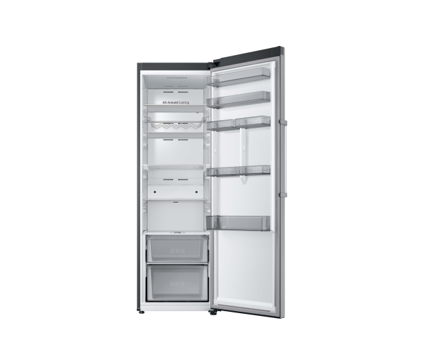 Lodówka Samsung RR39C7BJ5S9 EF Twin No Frost 186cm Srebrna AI 387L - 1306370 - zdjęcie 4